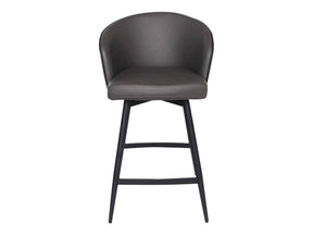 Webber Grey Swivel Counter Stool