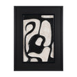Webs of Ink by Studio M a handmade Original Framed Artwork under Glass by Mercana at Eve Furniture