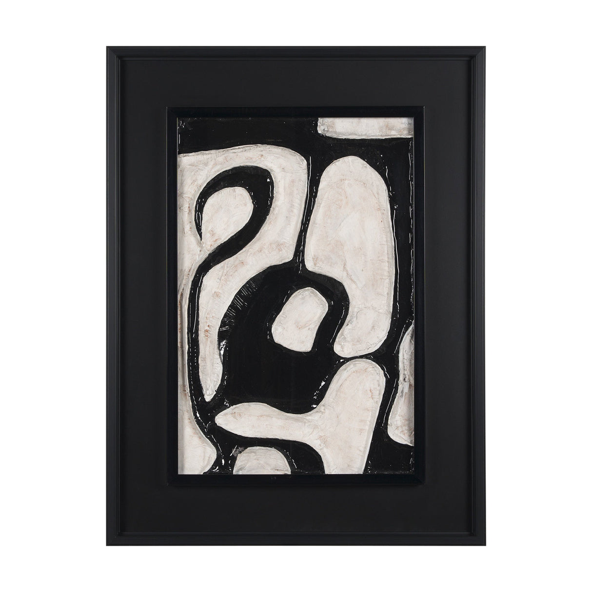 Webs of Ink by Studio M a handmade Original Framed Artwork under Glass by Mercana at Eve Furniture