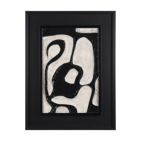 Webs of Ink by Studio M a handmade Original Framed Artwork under Glass by Mercana at Eve Furniture