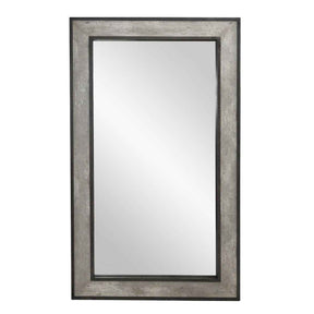 Webster Floor Mirror - Weathered Cement by Classic Home at Eve Furniture