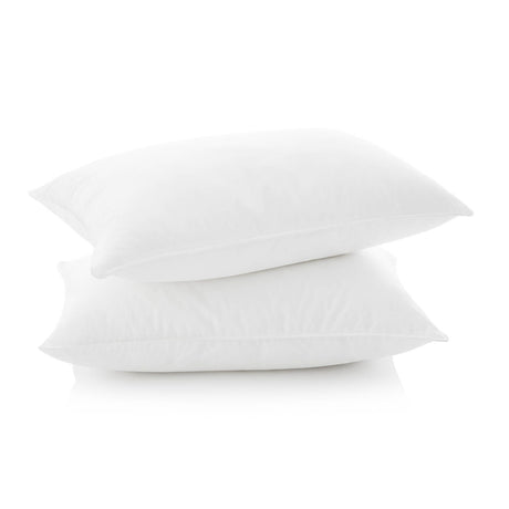 Weekender White Queen Down Alternative Pillow (2-Pack) by Malouf at Eve Furniture