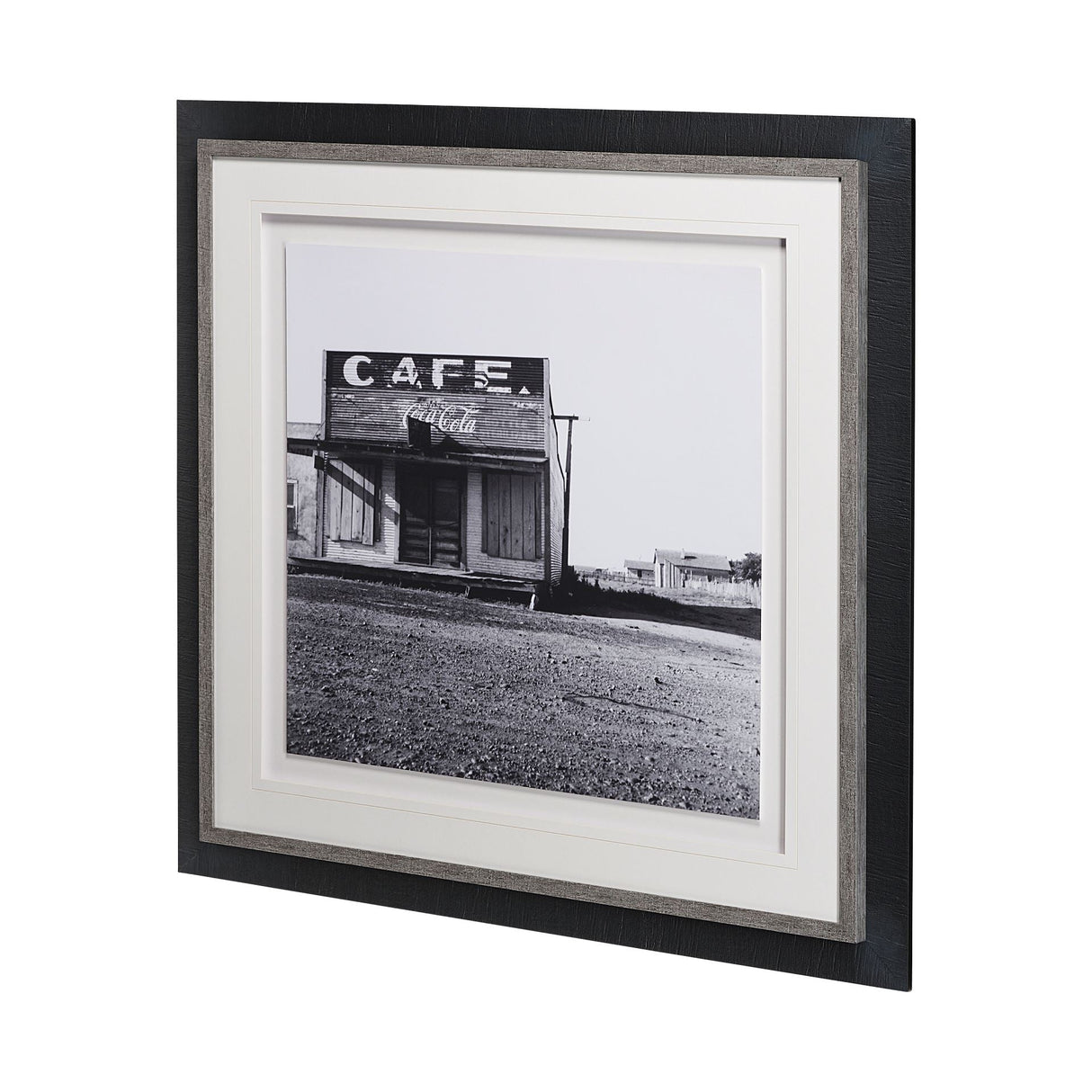 Welcome Back by The Vintage Collection Hand Embellished Textured Framed Art Photo Matted under Glass by Mercana at Eve Furniture
