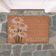 Welcome Daisy 24x36 Doormat by Classic Home at Eve Furniture