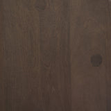 Weldon Dark Brown Wood w/ Matte Black Metal Counter Stool by Mercana at Eve Furniture