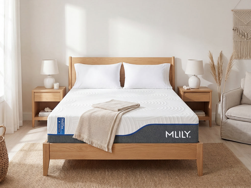 WellFlex 3.0 Plusher California King Memory Foam Mattress by Mlily at Eve Furniture