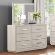 Wellingborough Light Gray Dresser by Furniture of America at Eve Furniture