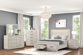 Wellingborough Light Gray Queen Bed by Furniture of America at Eve Furniture