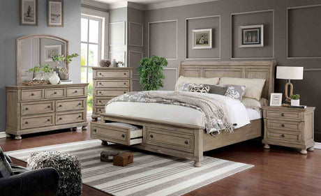 Wells Gray Nightstand by Furniture of America at Eve Furniture