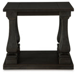 Wellturn Black End Table