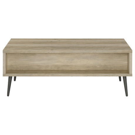 Welsh1-drawer Rectangular Engineered Wood Coffee Table With Storage Shelf Antique Pine and Grey by Coaster at Eve Furniture