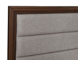 Welsley Walnut 4-Piece Eastern King Bedroom Set by Coaster at Eve Furniture