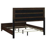 Welsley Walnut 4-piece Queen Bedroom Set by Coaster at Eve Furniture