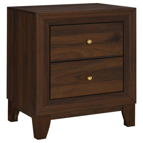 Welsley Walnut 5-piece Eastern King Bedroom Set by Coaster at Eve Furniture