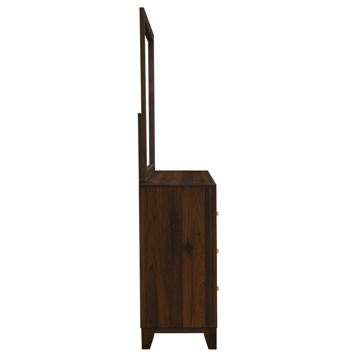 Welsley Walnut 6-drawer Dresser and Mirror by Coaster at Eve Furniture