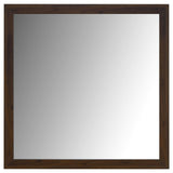 Welsley Walnut Dresser Mirror by Coaster at Eve Furniture