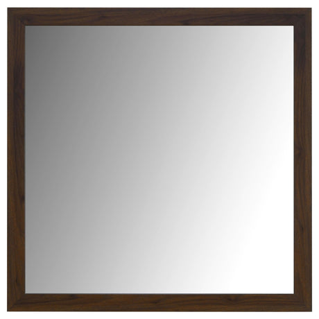 Welsley Walnut Dresser Mirror by Coaster at Eve Furniture