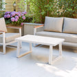 Welt White Outdoor Coffee Table by Zuomod at Eve Furniture