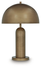Wendfield Antique Gold Finish Table Lamp by Ashley at Eve Furniture