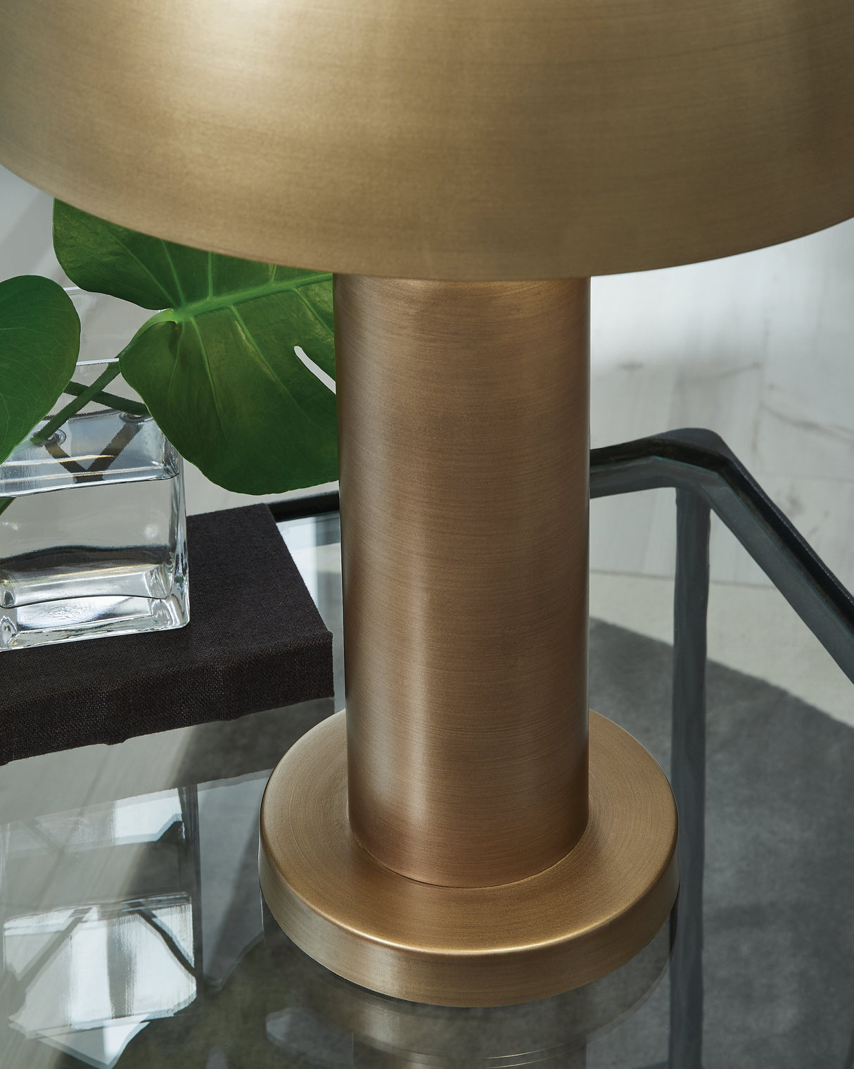Wendfield Antique Gold Finish Table Lamp by Ashley at Eve Furniture