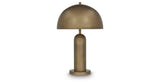 Wendfield Antique Gold Finish Table Lamp by Ashley at Eve Furniture