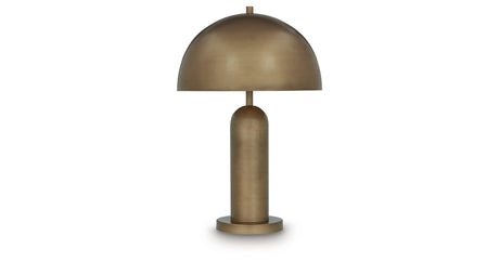 Wendfield Antique Gold Finish Table Lamp by Ashley at Eve Furniture