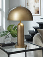 Wendfield Antique Gold Finish Table Lamp by Ashley at Eve Furniture