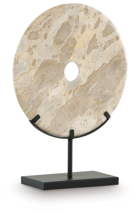 Wendon Light Beige Sculpture by Ashley at Eve Furniture