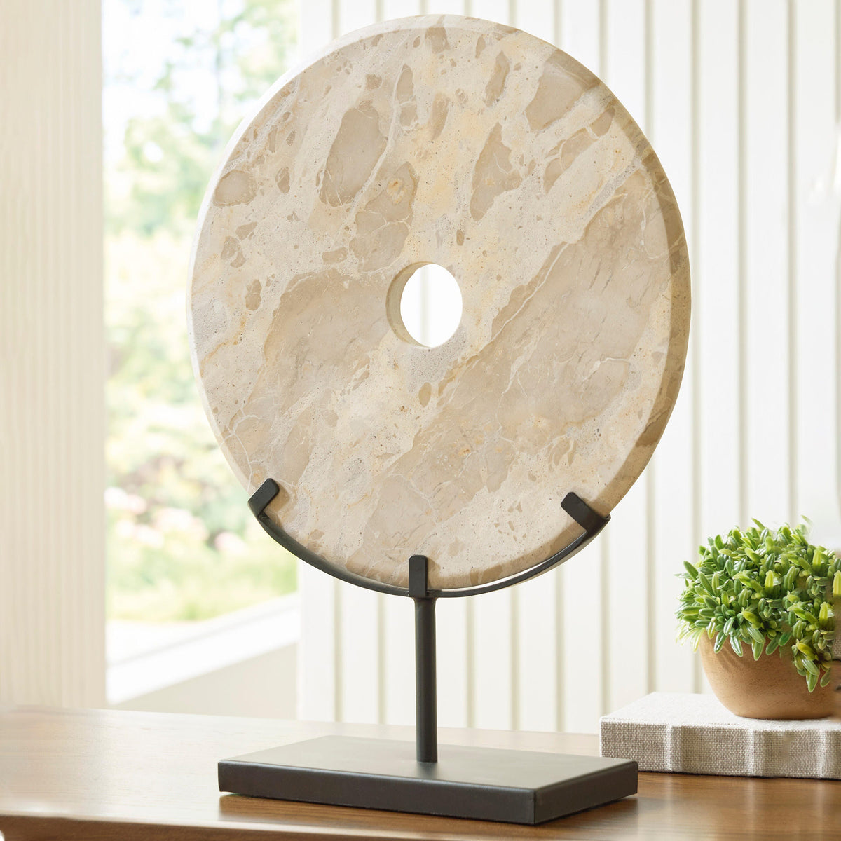 Wendon Light Beige Sculpture by Ashley at Eve Furniture