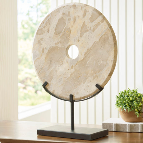 Wendon Light Beige Sculpture by Ashley at Eve Furniture