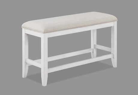 Wendy White Counter Height Dining Set by Crown Mark at Eve Furniture