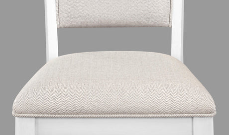 Wendy White Counter Height Chair, Set of 2 by Crown Mark at Eve Furniture