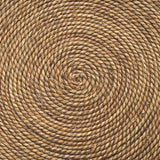 Wenopa Matte Black Wood w/ Natural Jute Accent Tables by Mercana at Eve Furniture
