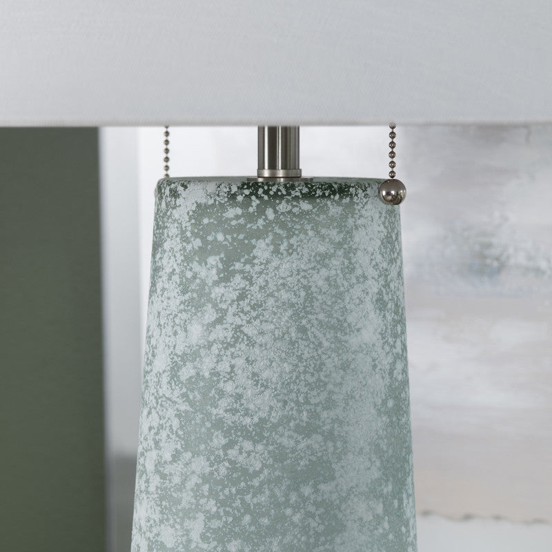 Wentworth Blue/White Table Lamp (Set of 2) by Crestview at Eve Furniture