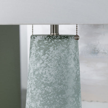 Wentworth Blue/White Table Lamp (Set of 2) by Crestview at Eve Furniture