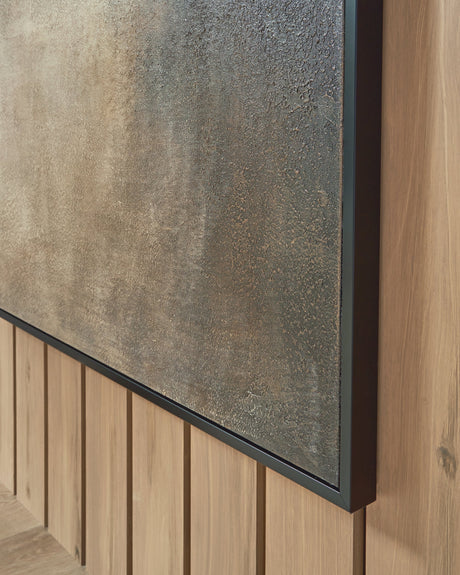 Wernmen Brown & Rust & Cream Wall Art by Ashley at Eve Furniture