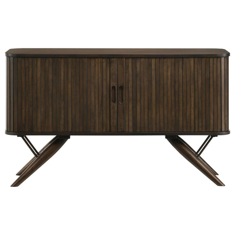 Wes 2-Door Rectangular Server Dark Walnut by Coaster at Eve Furniture