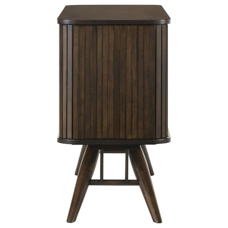 Wes 2-Door Rectangular Server Dark Walnut by Coaster at Eve Furniture