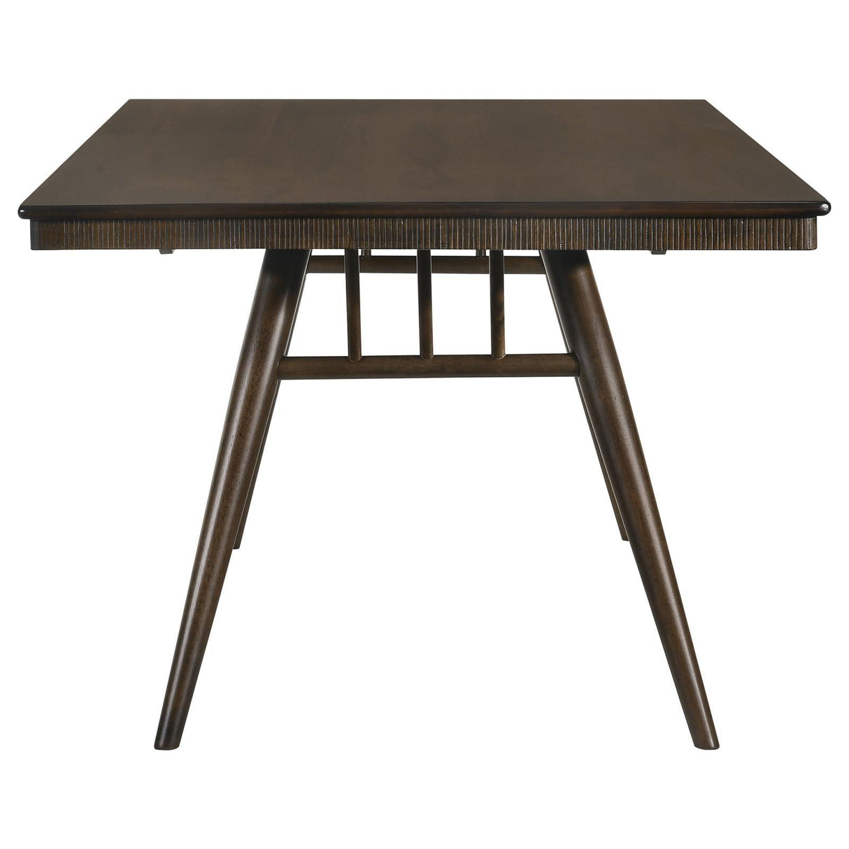 Wes Dark Walnut Rectangular Dining Table by Coaster at Eve Furniture