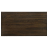 Wes Dark Walnut Rectangular Dining Table by Coaster at Eve Furniture