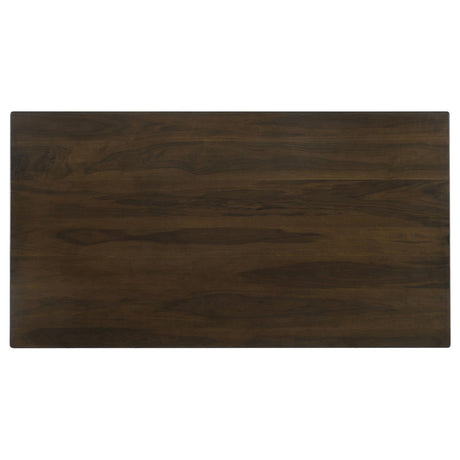 Wes Dark Walnut Rectangular Dining Table by Coaster at Eve Furniture