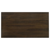 Wes Dark Walnut Rectangular Dining Table