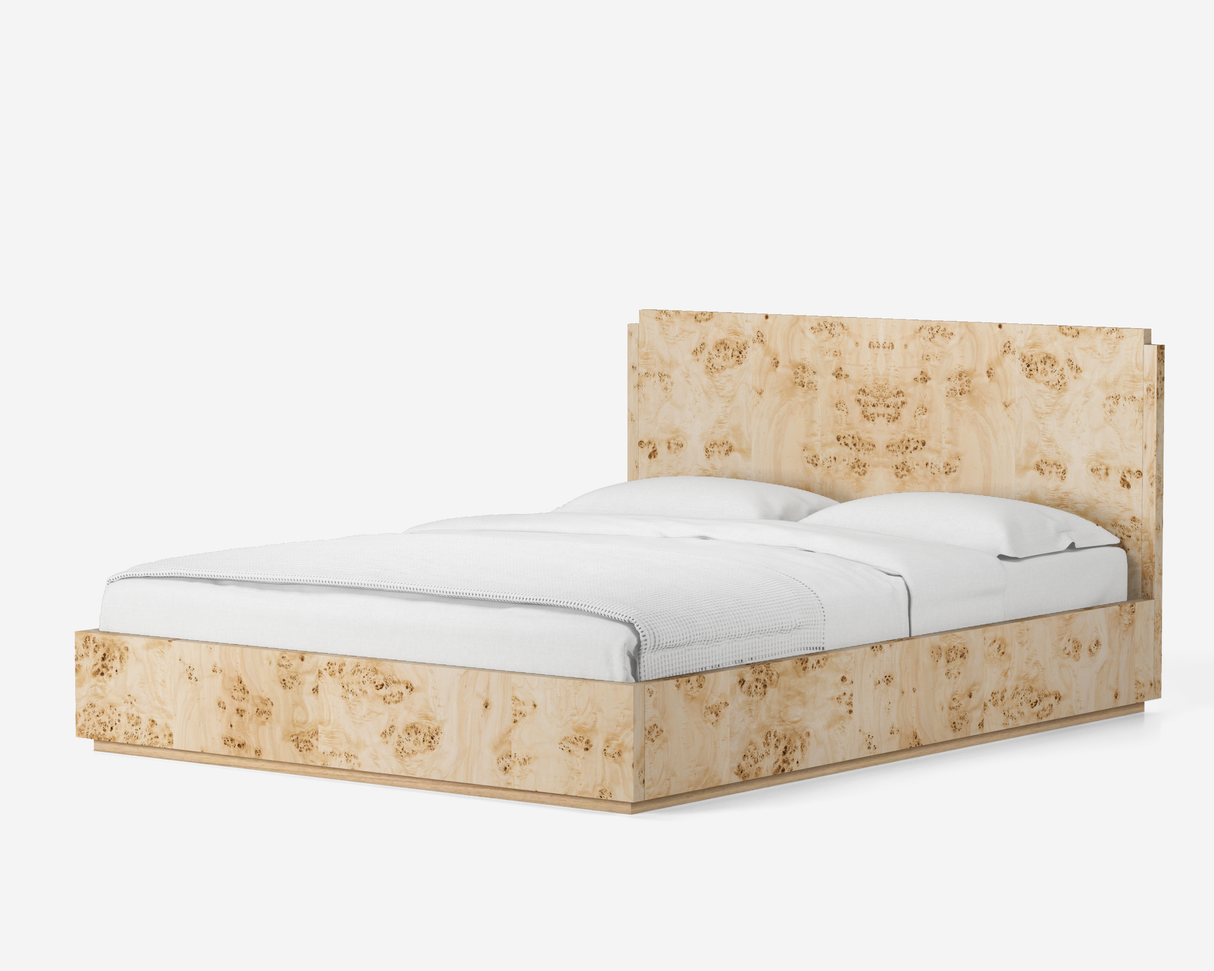Wesley Burl Bed by Co.House Designs at Eve Furniture