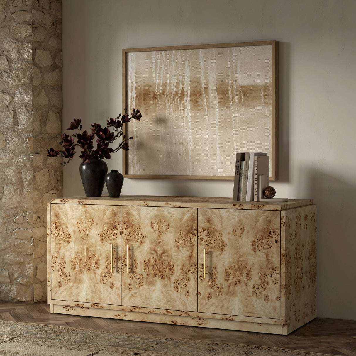 Wesley Burl Buffet by Co.House Designs at Eve Furniture