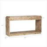 Wesley Burl Console by Co.House Designs at Eve Furniture