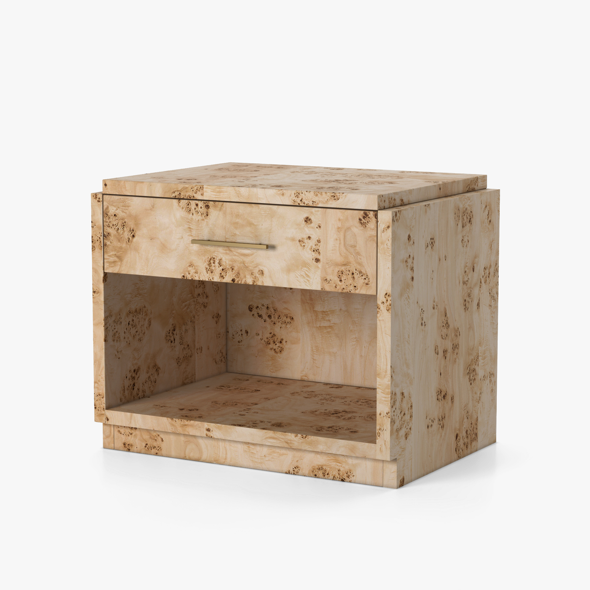 Wesley Burl Nightstand by Co.House Designs at Eve Furniture