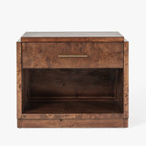Wesley Burl Nightstand by Co.House Designs at Eve Furniture