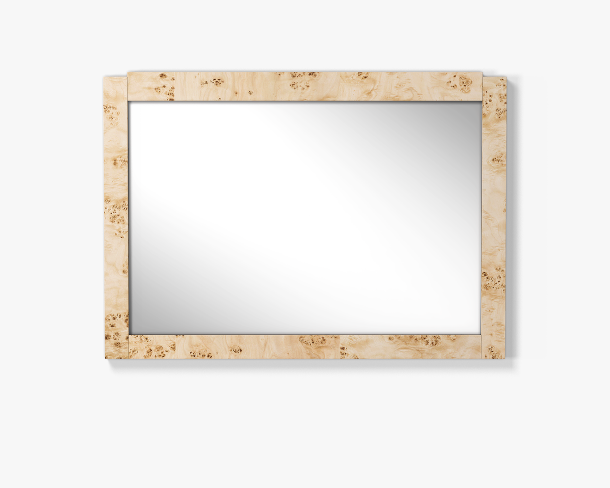 Wesley Burl Wall Mirror by Co.House Designs at Eve Furniture