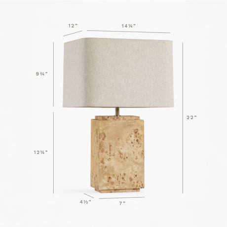 Wesley Table Lamp by Co.House Designs at Eve Furniture