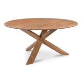 Wesley Vintage Brown Dining Table